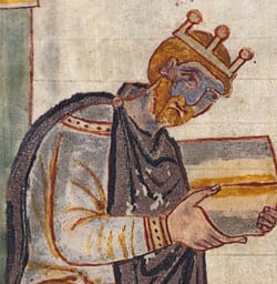 King Aethelstan the first Anglo-Saxon King of England