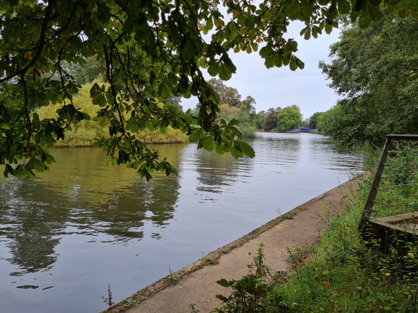 Riverside walk into York